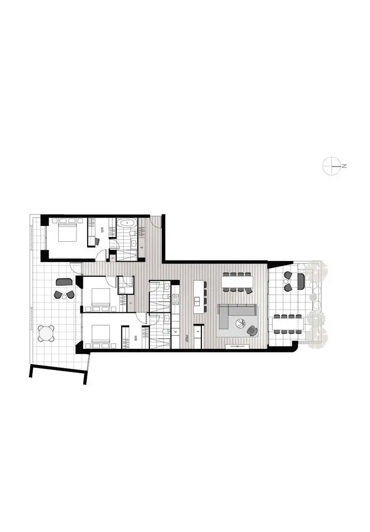 Floorplan of Homely apartment listing, 5/7 State Circle, Forrest ACT 2603