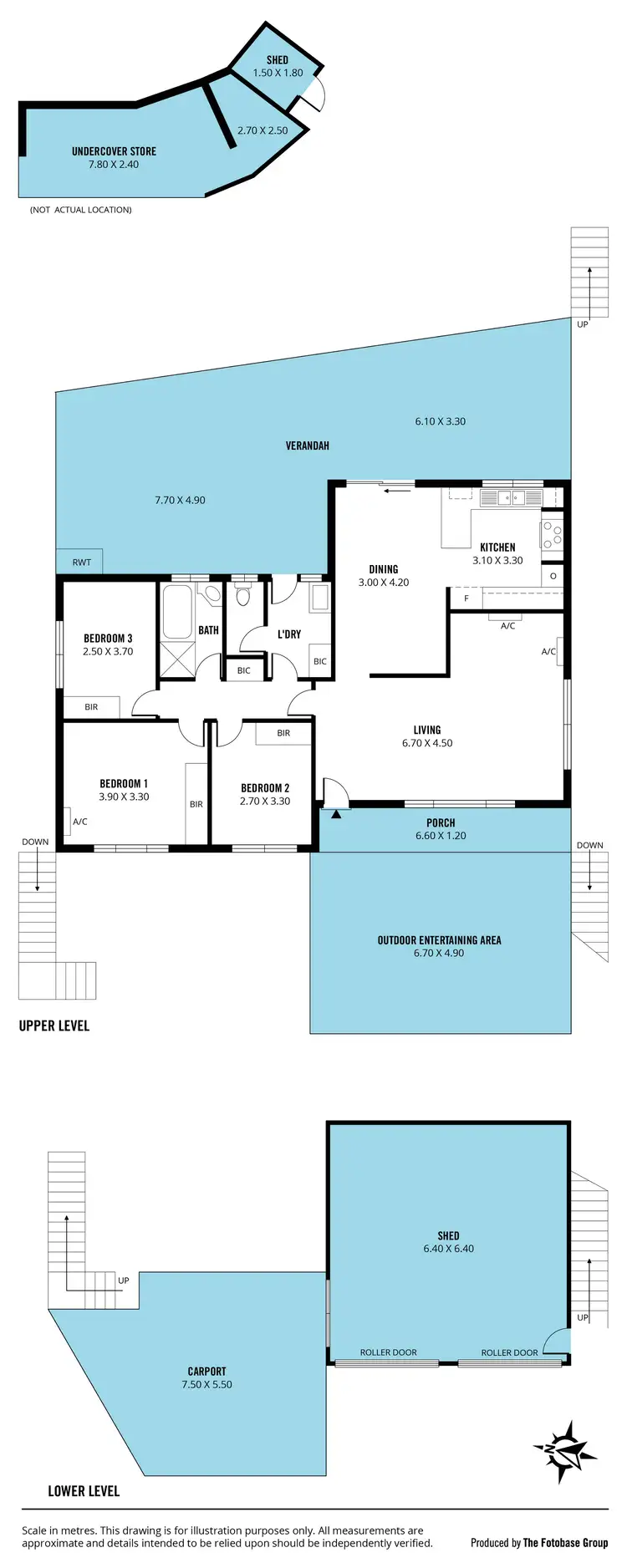 Floorplan of Homely house listing, 10 Weatherly Road, Happy Valley SA 5159