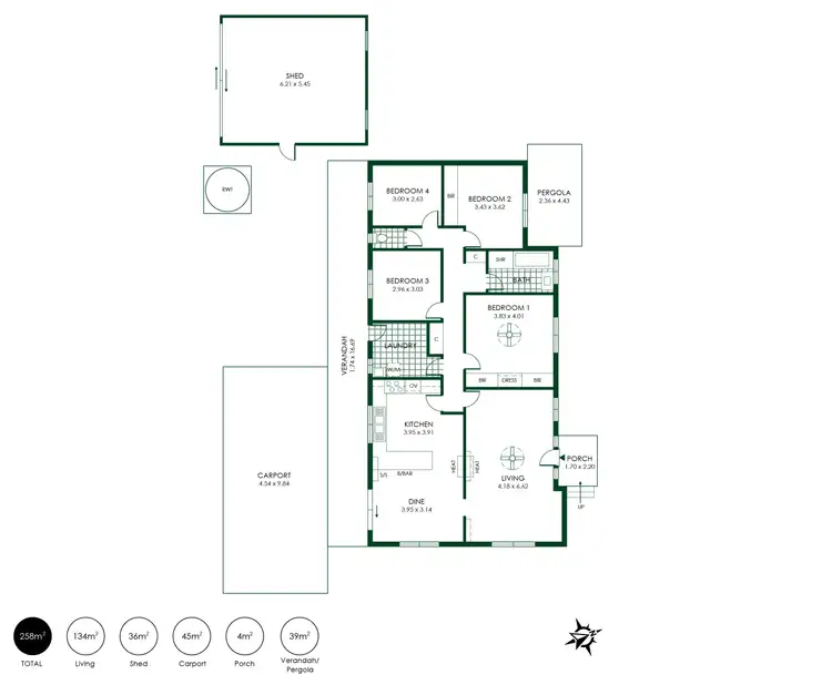 Floorplan of Homely house listing, 8 Copeland Avenue, Lobethal SA 5241