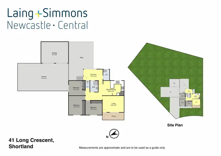 Floorplan of Homely house listing, 41 Long Crescent, Shortland NSW 2307