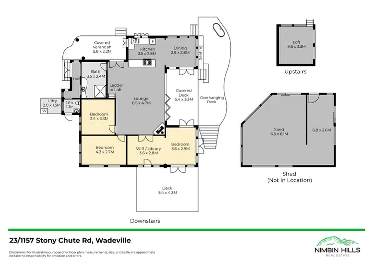 Floorplan of Homely house listing, 23/1157 Stony Chute Road, Nimbin NSW 2480