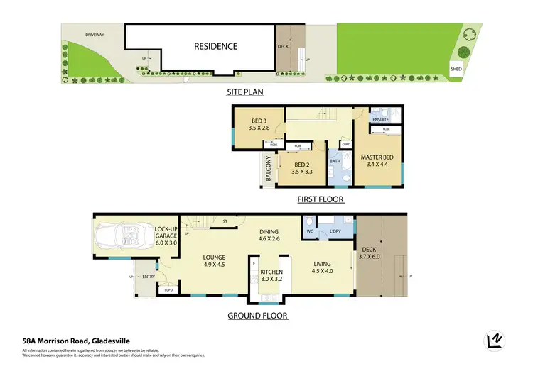 Floorplan of Homely house listing, 58a Morrison Road, Gladesville NSW 2111