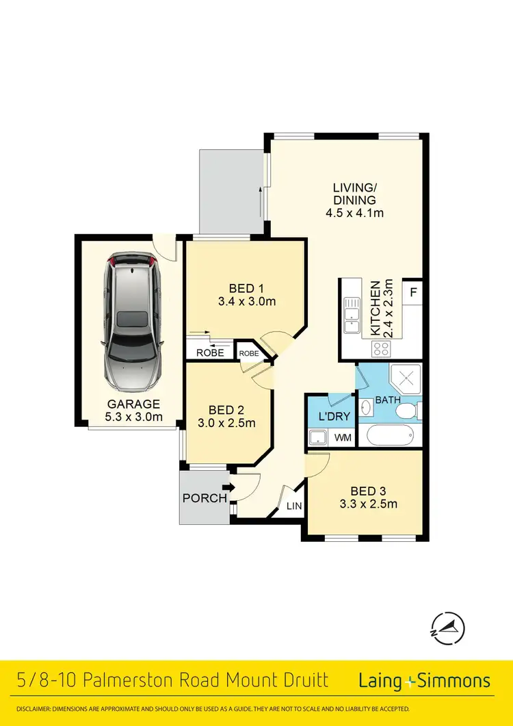 Floorplan of Homely villa listing, 5/8-10 Palmerston Road, Mount Druitt NSW 2770