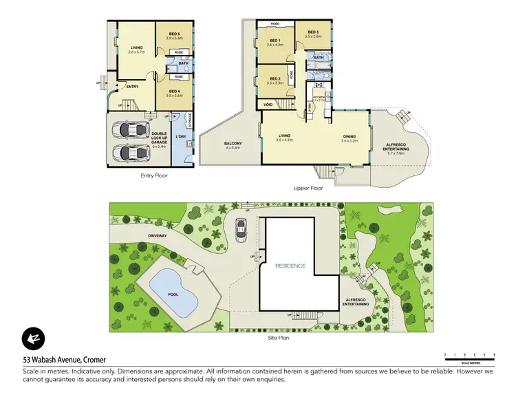 Floorplan of Homely house listing, 53 Wabash Avenue, Cromer NSW 2099