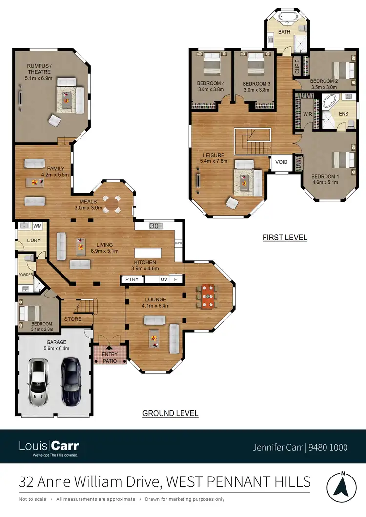 Floorplan of Homely house listing, 32 Anne William Drive, West Pennant Hills NSW 2125