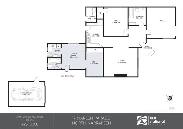 Floorplan of Homely house listing, 17 Nareen Parade, North Narrabeen NSW 2101