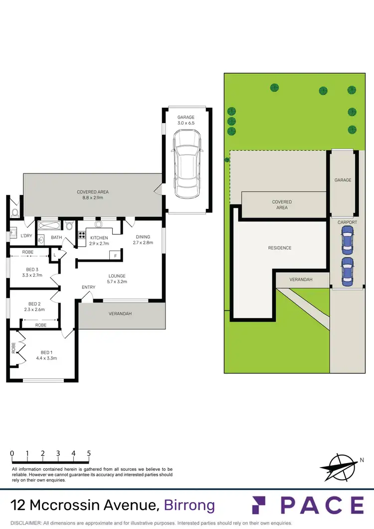 Floorplan of Homely house listing, 12 Mccrossin Avenue, Birrong NSW 2143