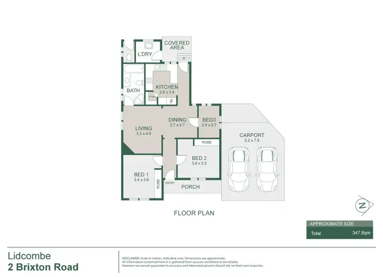 Floorplan of Homely house listing, 2 Brixton Road, Lidcombe NSW 2141