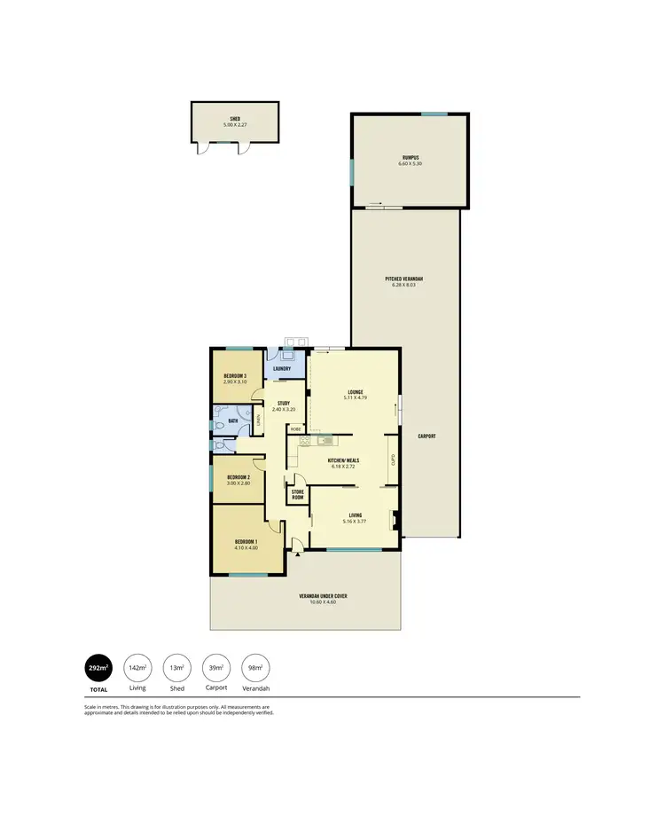 Floorplan of Homely house listing, 24 Gothic Drive, Paradise SA 5075