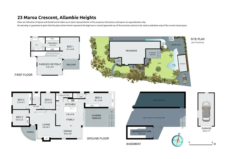 Floorplan of Homely house listing, 23 Maroa Crescent, Allambie Heights NSW 2100