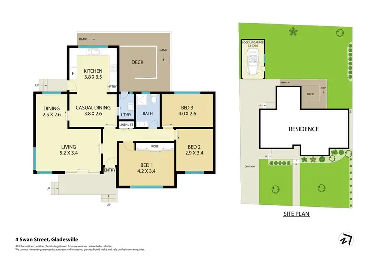 Floorplan of Homely house listing, 4 Swan Street, Gladesville NSW 2111