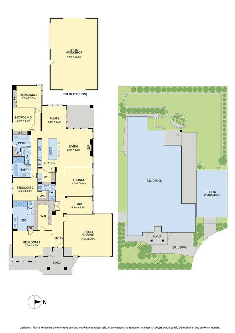 Floorplan of Homely house listing, 8 Thornton Court, Gisborne VIC 3437