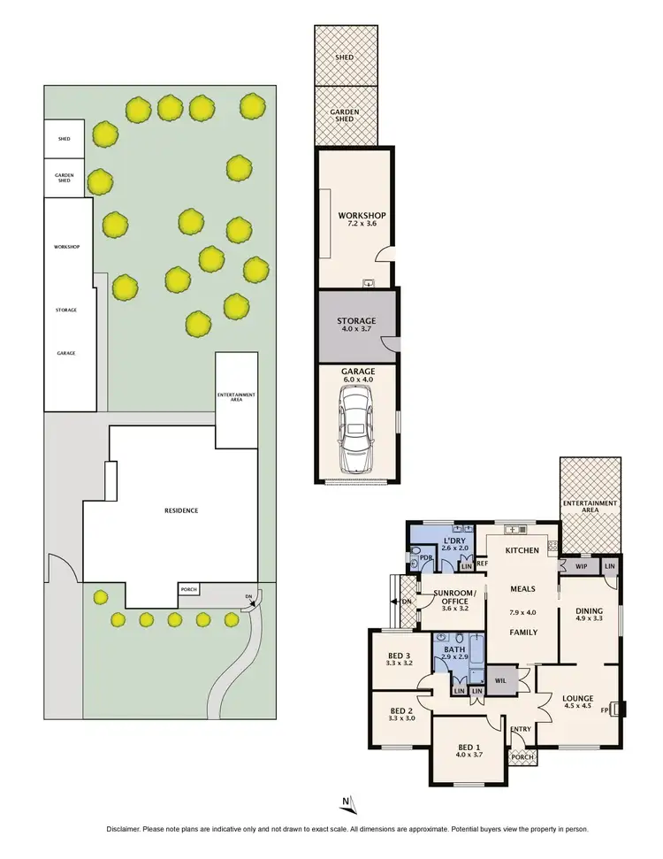 Floorplan of Homely house listing, 17 McCasker Avenue, Reservoir VIC 3073