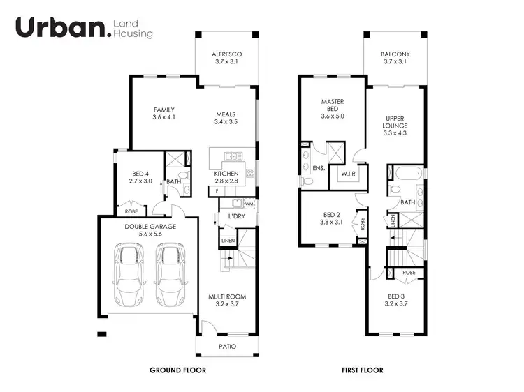 Floorplan of Homely house listing, 16 Aspect Crescent, Colebee NSW 2761