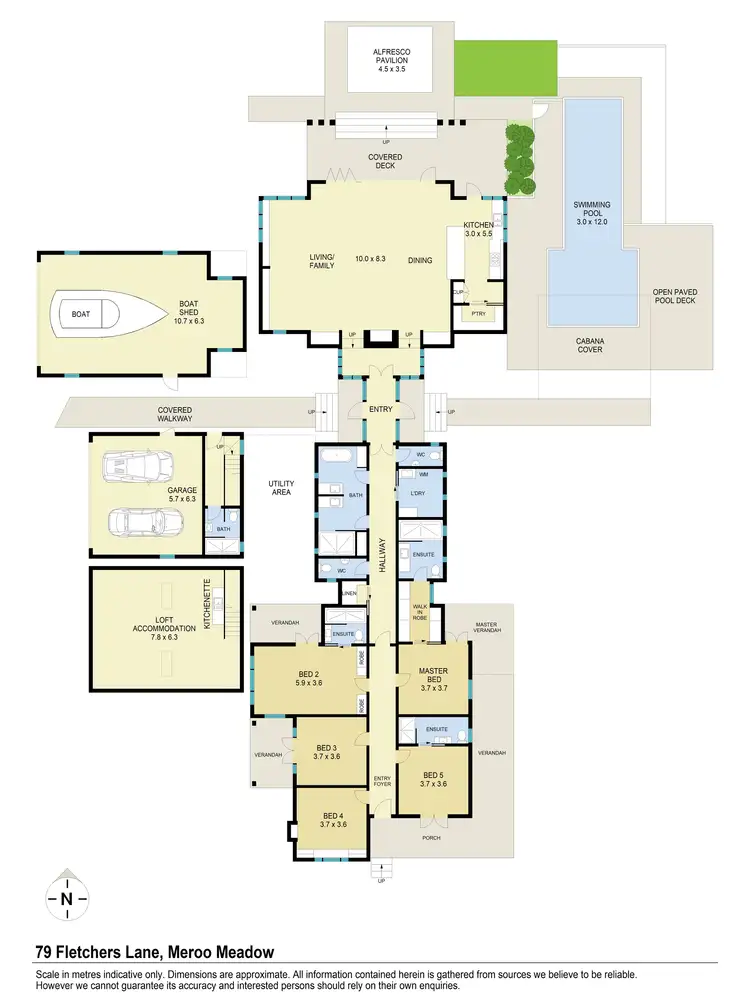 Floorplan of Homely house listing, 79 Fletchers Lane, Meroo Meadow NSW 2540