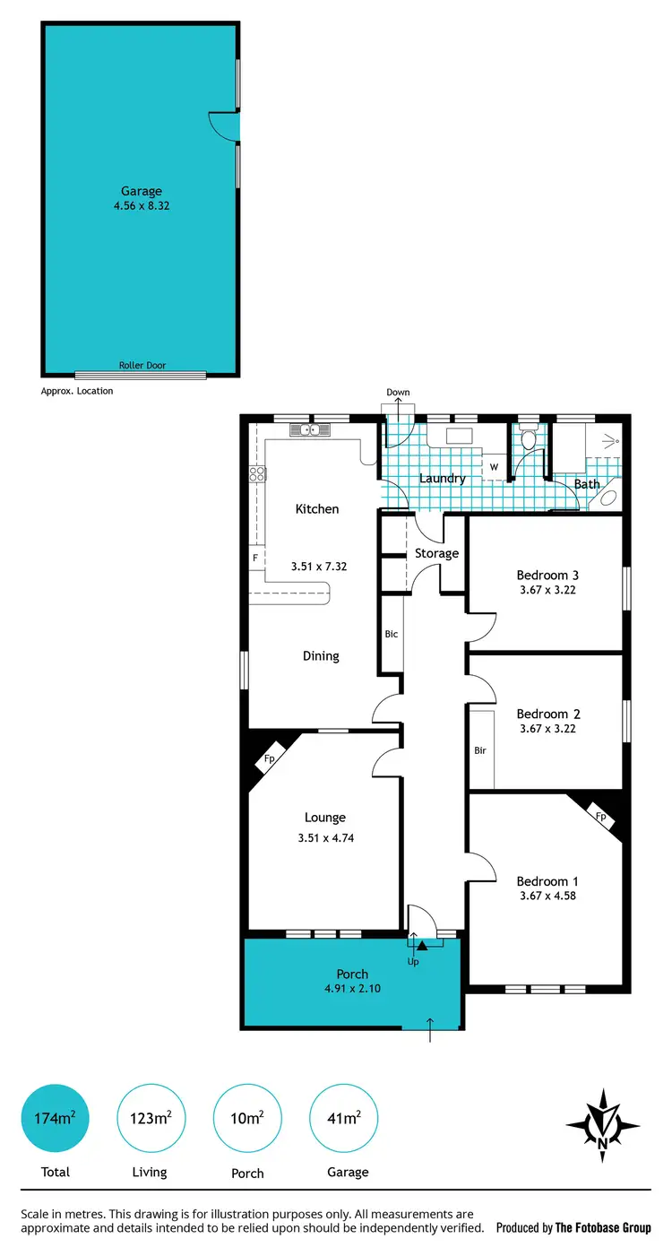 Floorplan of Homely house listing, 4 Gertrude Street, Glandore SA 5037