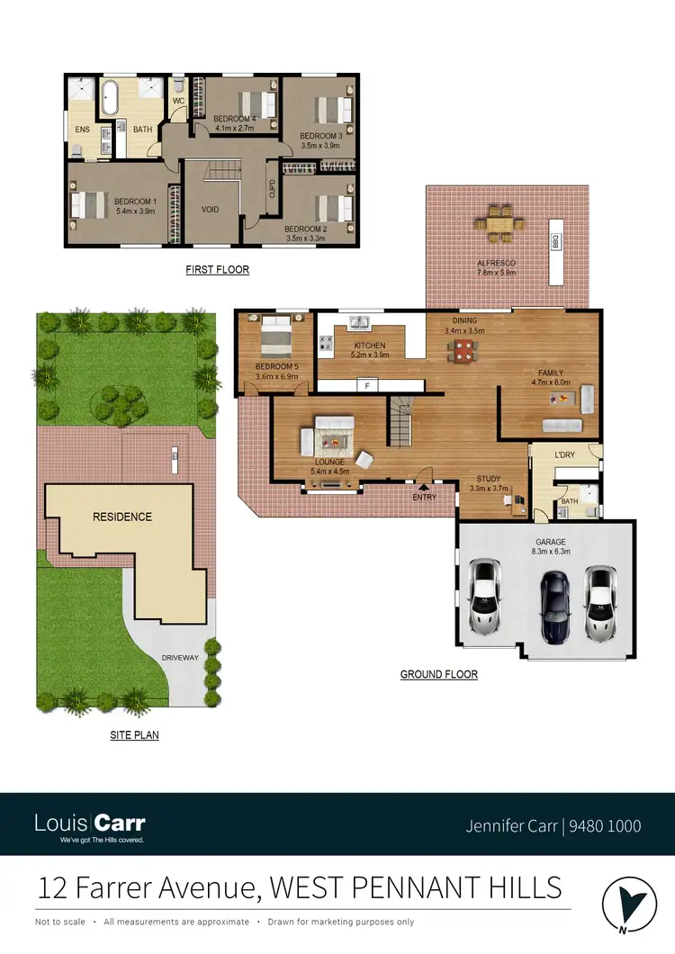 Floorplan of Homely house listing, 12 Farrer Avenue, West Pennant Hills NSW 2125
