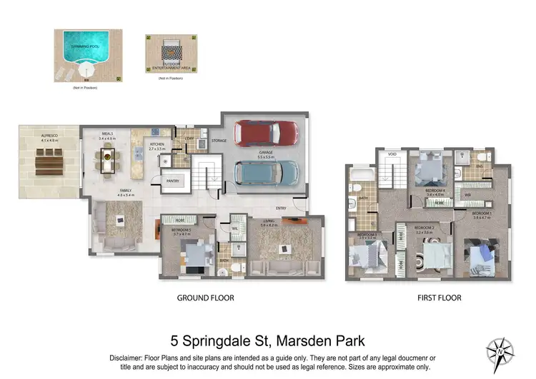 Floorplan of Homely house listing, 5 Springdale Street, Marsden Park NSW 2765