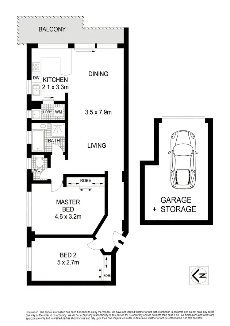 Floorplan of Homely apartment listing, 10/114 North Steyne, Manly NSW 2095