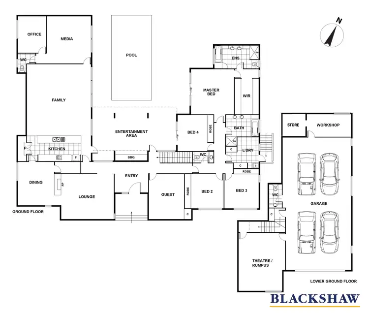Floorplan of Homely house listing, 85 David Street, O'connor ACT 2602