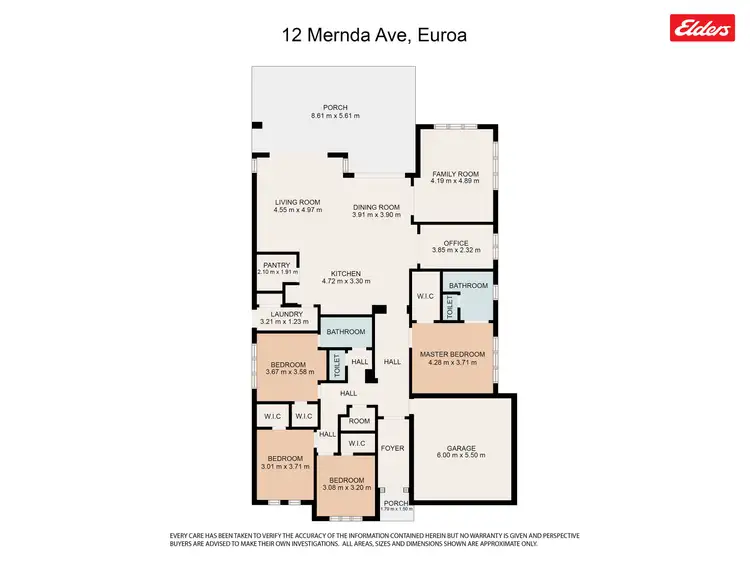 Floorplan of Homely house listing, 12 Mernda Avenue, Euroa VIC 3666