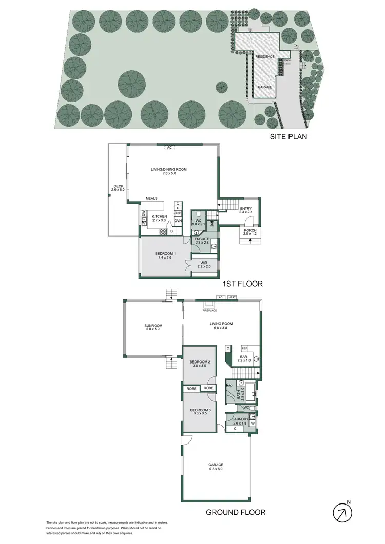 Floorplan of Homely house listing, 18 Bass Street, Mccrae VIC 3938