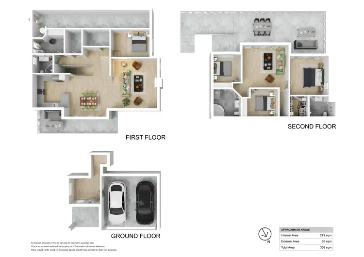 Floorplan of Homely house listing, 10 Forest Oak Place, Caves Beach NSW 2281