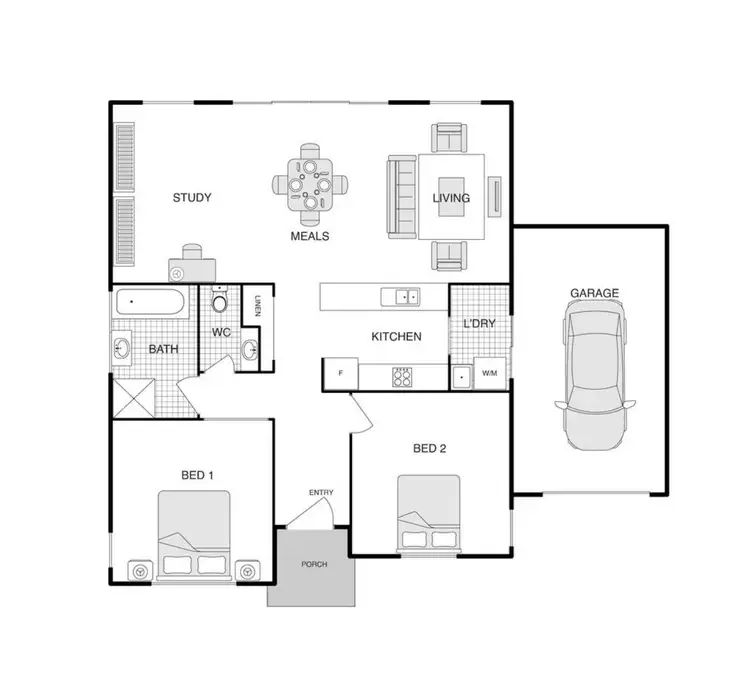 Floorplan of Homely house listing, 9 Mantle Street, Forde ACT 2914