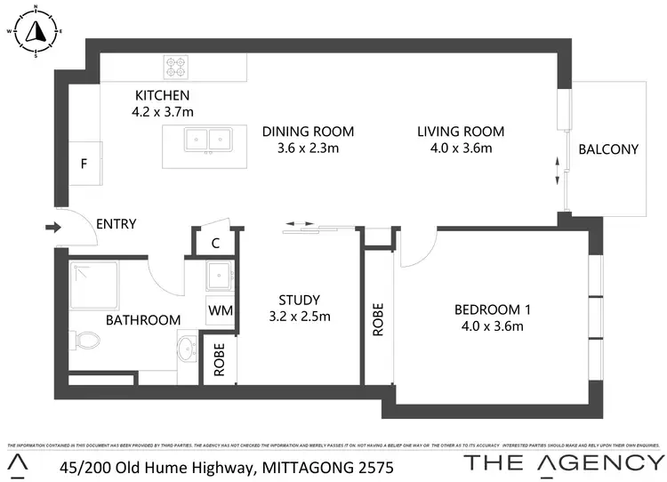 Floorplan of Homely unit listing, 45/200 Old Hume Highway, Mittagong NSW 2575