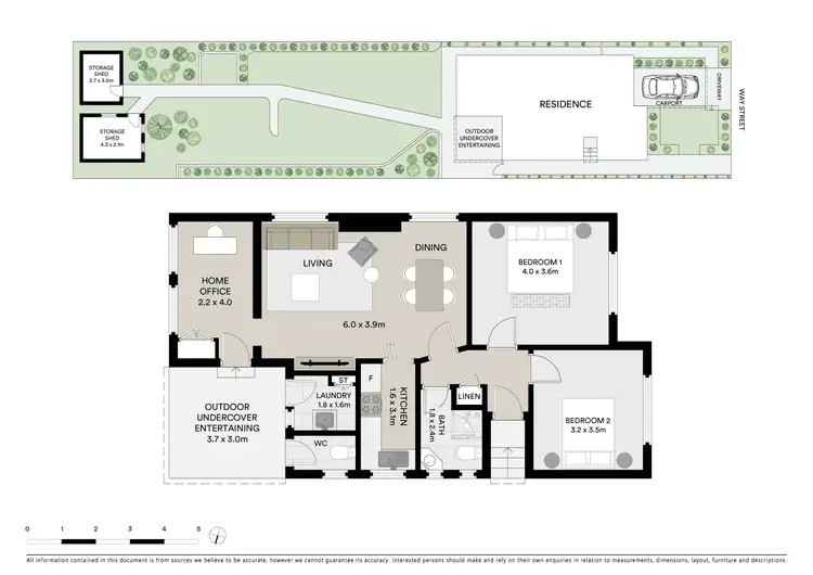 Floorplan of Homely house listing, 32 Way Street, Kingsgrove NSW 2208