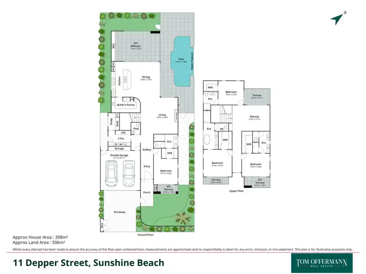 Floorplan of Homely house listing, 11 Depper Street, Sunshine Beach QLD 4567