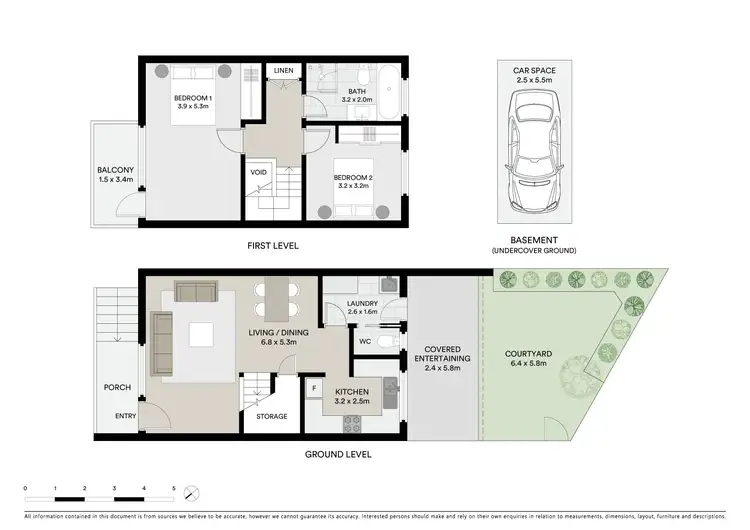 Floorplan of Homely townhouse listing, 9/14 Busaco Road, Marsfield NSW 2122