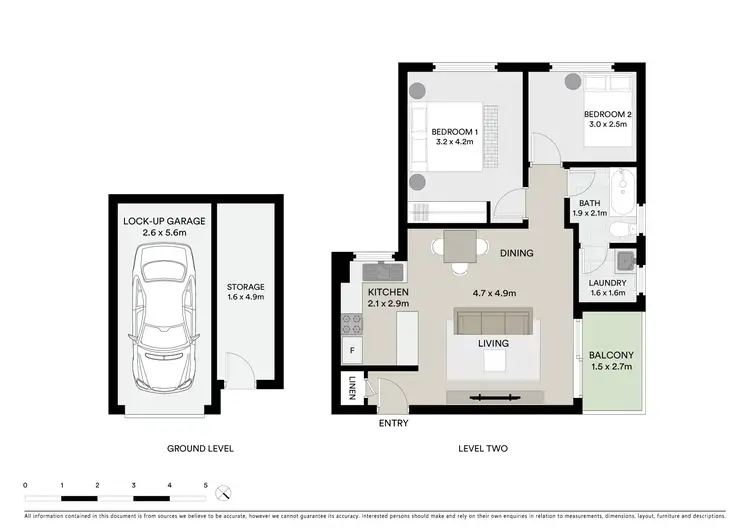 Floorplan of Homely unit listing, 21/5 Peach Tree Road, Macquarie Park NSW 2113