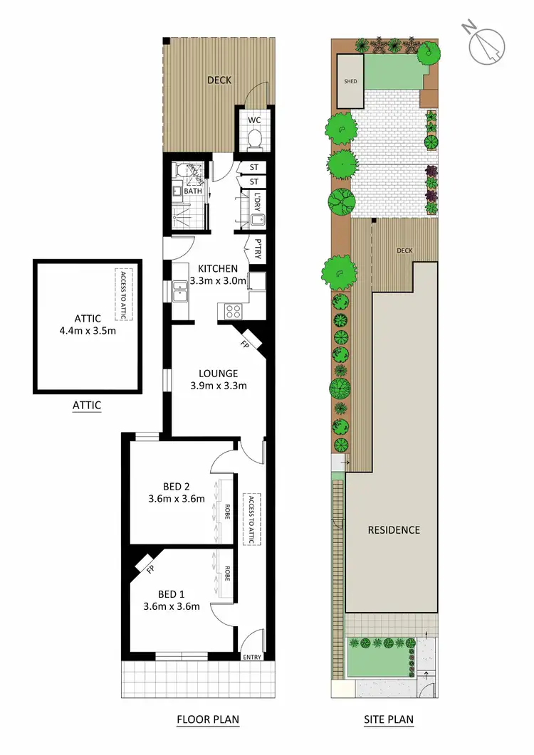 Floorplan of Homely house listing, 25 Gannon Street, Tempe NSW 2044