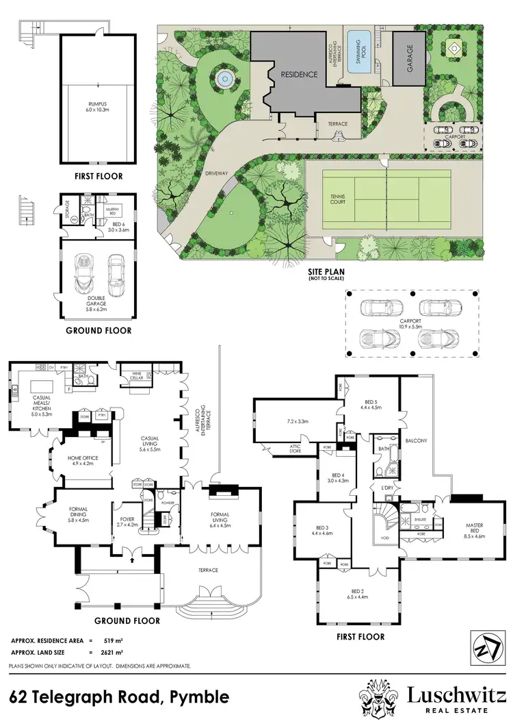 Floorplan of Homely house listing, 62 Telegraph Road, Pymble NSW 2073