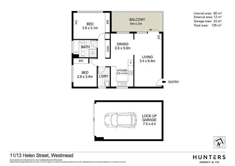 Floorplan of Homely unit listing, 11/13-15 Helen Street, Westmead NSW 2145