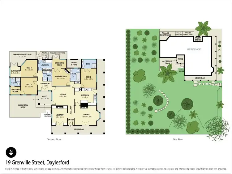 Floorplan of Homely house listing, 19 Grenville Street, Daylesford VIC 3460