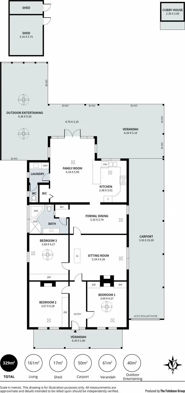 Floorplan of Homely house listing, 30 Barwell Avenue, Kurralta Park SA 5037
