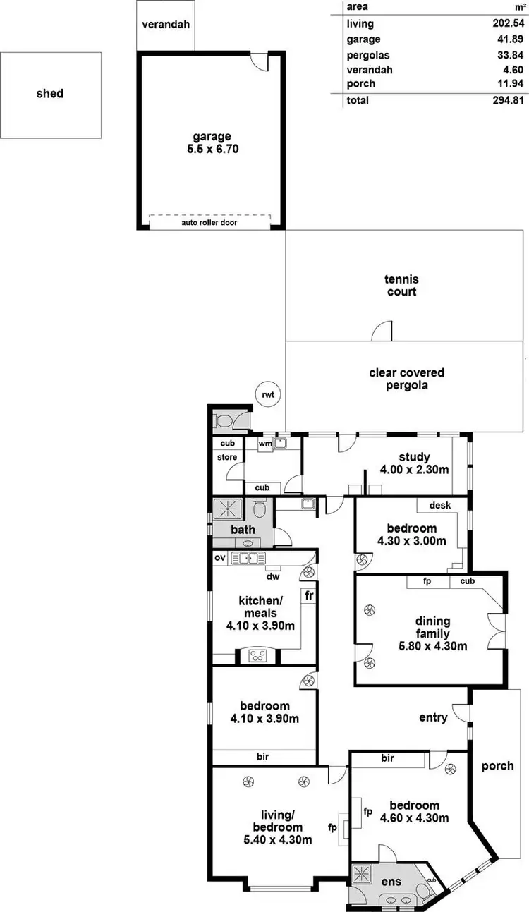 Floorplan of Homely house listing, 6 Salisbury Terrace, Collinswood SA 5081