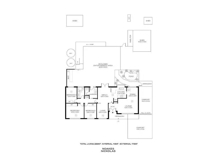 Floorplan of Homely house listing, 217 Reynell Road, Happy Valley SA 5159