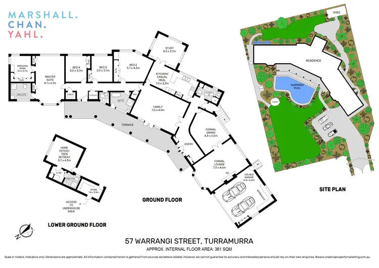 Floorplan of Homely house listing, Level -/-/57 Warrangi Street, Turramurra NSW 2074