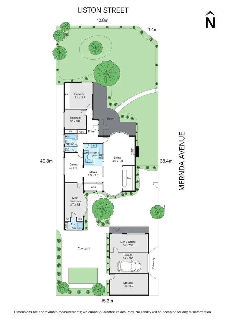 Floorplan of Homely house listing, 58 Liston Street, Glen Iris VIC 3146