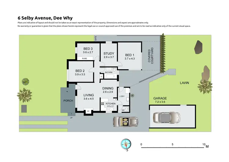 Floorplan of Homely house listing, 6 Selby Avenue, Dee Why NSW 2099