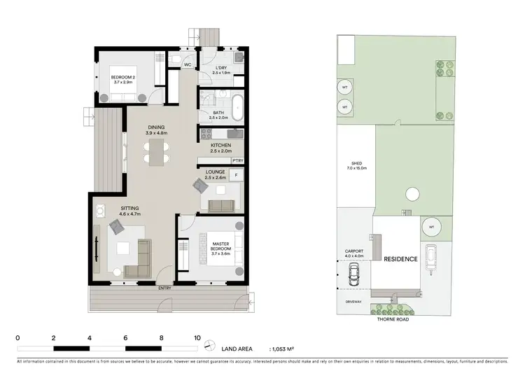 Floorplan of Homely house listing, 20 Thorne Road, Smythesdale VIC 3351