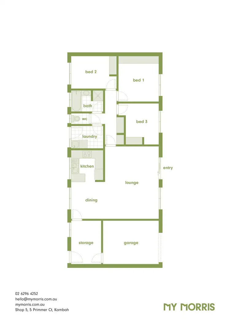 Floorplan of Homely house listing, 30 Leibnitz Place, Isabella Plains ACT 2905