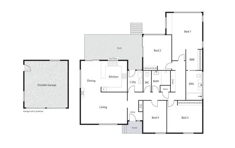 Floorplan of Homely house listing, 13 Cordeaux Street, Duffy ACT 2611