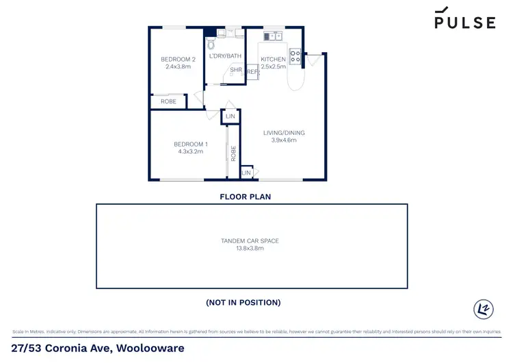 Floorplan of Homely apartment listing, 27/53 Caronia Avenue, Woolooware NSW 2230