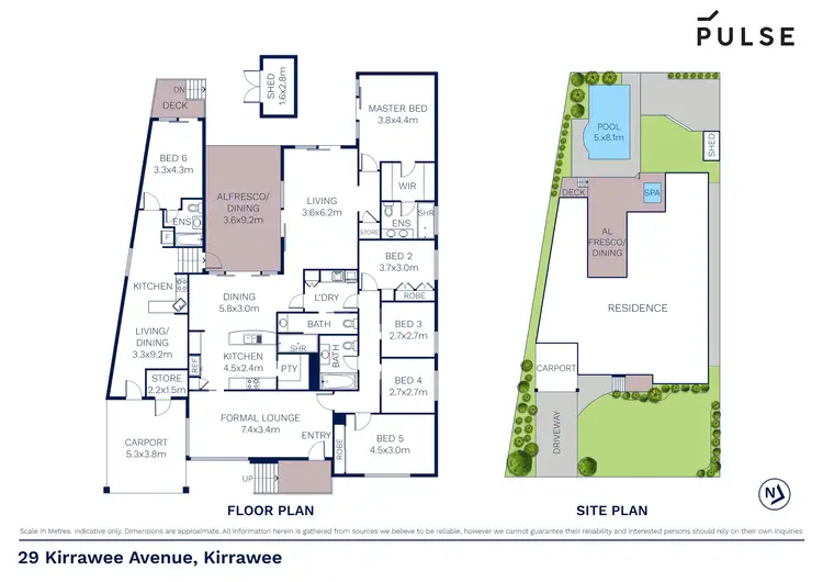 Floorplan of Homely house listing, 29 Kirrawee Avenue, Kirrawee NSW 2232