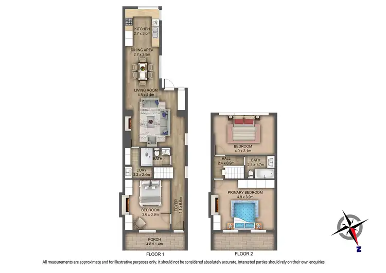 Floorplan of Homely house listing, 148 Peel Street, Windsor VIC 3181