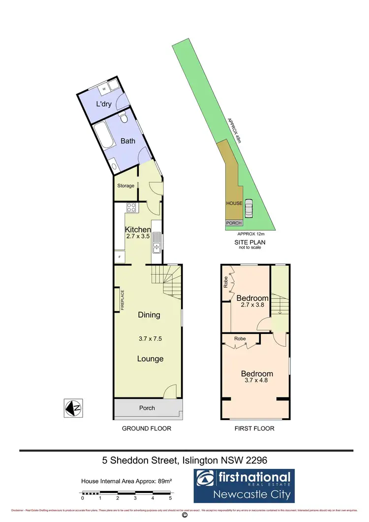 Floorplan of Homely house listing, 5 Sheddon Street, Islington NSW 2296